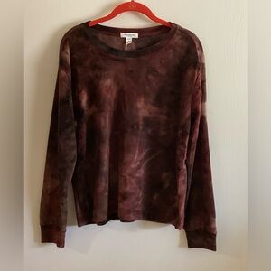 Beachlunchlounge Super Soft Tie-Dye Long Sleeve Top